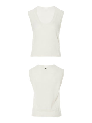 Solid Knit Vest