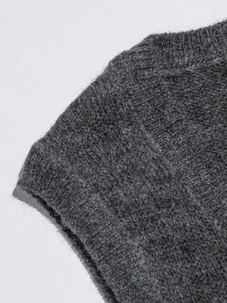 Solid Knit Vest