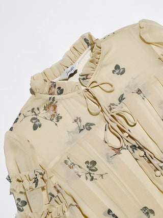Sophia Frill Maxi Dress