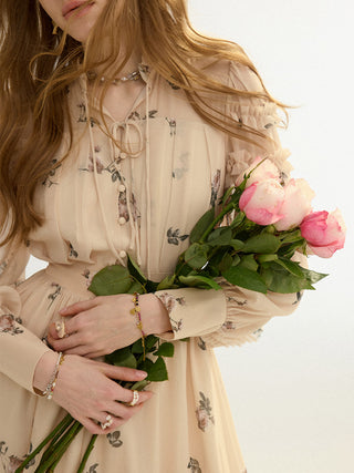 Sophia Frill Maxi Dress