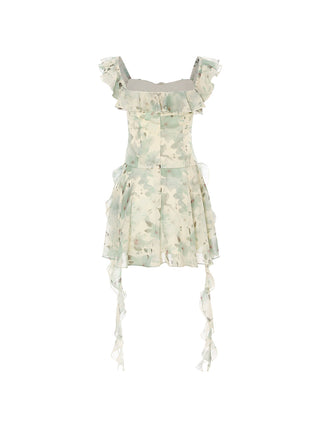 Sorbet Ruffle Mini Dress