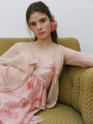 Spring Bloom Tiered Mini Dress