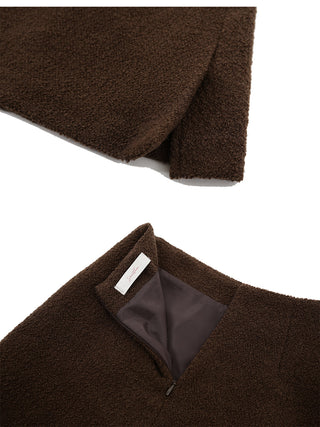 Square neck Boucle Set