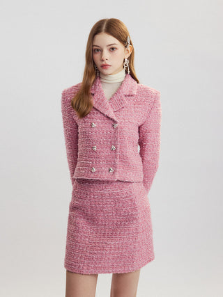 Strawberry Tweed Jacket