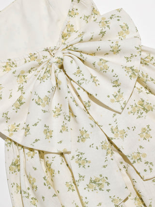 Sunshine Ribbon Halterneck Mini Dress