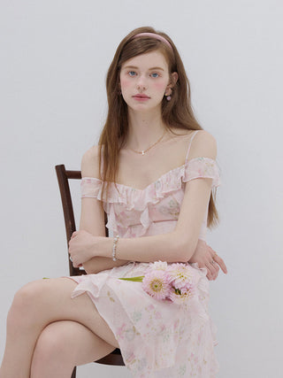 Sweety Off-Shoulder Mini Dress