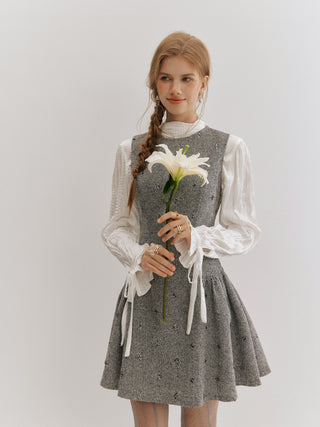 Sylvain Tweed Mini Dress
