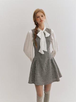 Sylvain Tweed Mini Dress