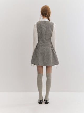 Sylvain Tweed Mini Dress