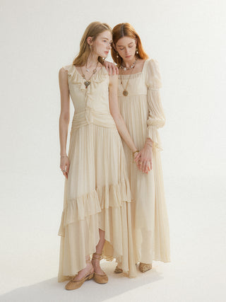 Symphony Unbalance Maxi Dress