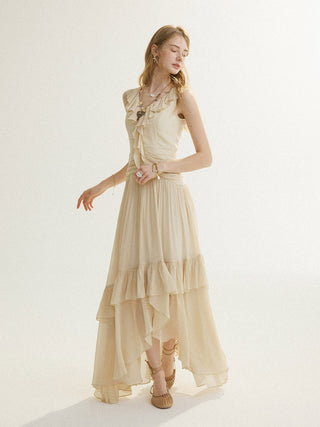Symphony Unbalance Maxi Dress