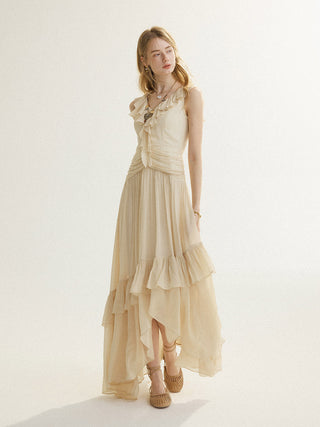 Symphony Unbalance Maxi Dress