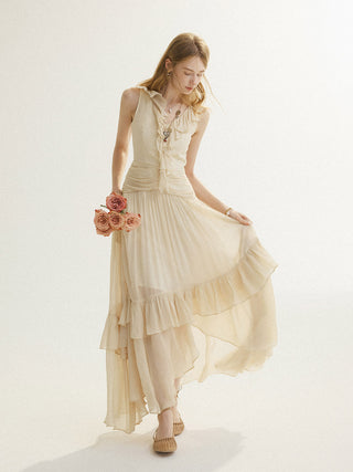 Symphony Unbalance Maxi Dress