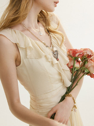 Symphony Unbalance Maxi Dress