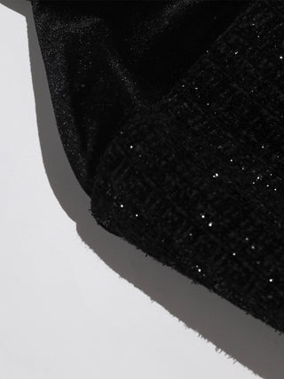Tier Tweed Mini Dress