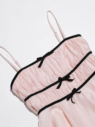 Triple Bow Mini Dress