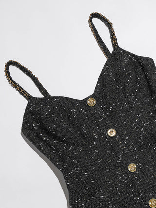 Twinkle Noir Mini Dress