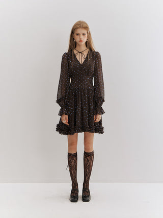 Veronica Dot Mini Dress