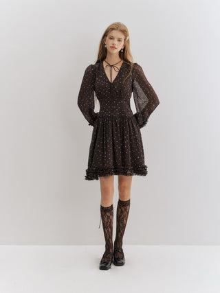 Veronica Dot Mini Dress