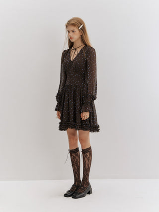 Veronica Dot Mini Dress