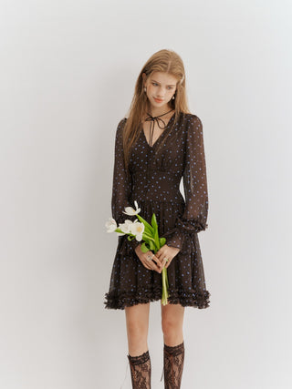 Veronica Dot Mini Dress