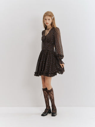 Veronica Dot Mini Dress