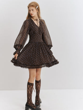 Veronica Dot Mini Dress
