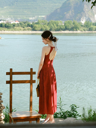 Verre Ruby Long Dress