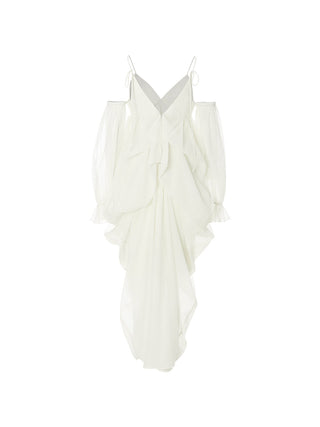 Viella Drape Maxi Dress