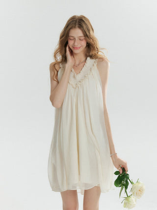 Vien Sheer Tunic Mini Dress