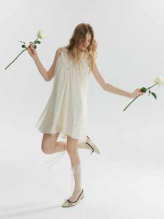Vien Sheer Tunic Mini Dress