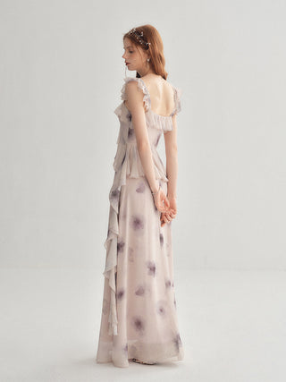 Viola Ruffle Maxi Dress