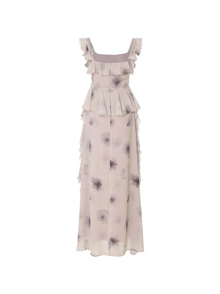 Viola Ruffle Maxi Dress