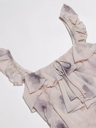 Viola Ruffle Maxi Dress