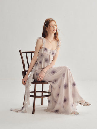 Viola Ruffle Maxi Dress