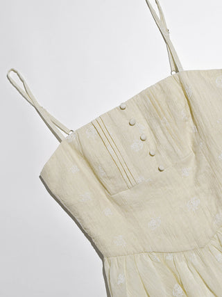 Waltz Pintuck Mini Dress