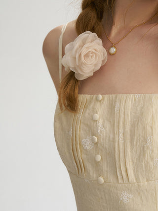 Waltz Pintuck Mini Dress