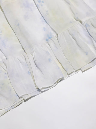 Water Garden Halterneck Maxi Dress