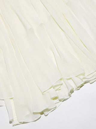 Wave Unbalance Maxi Skirt
