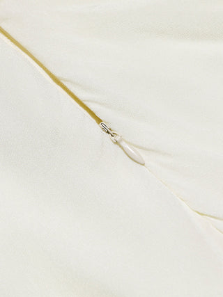 Wave Unbalance Maxi Skirt