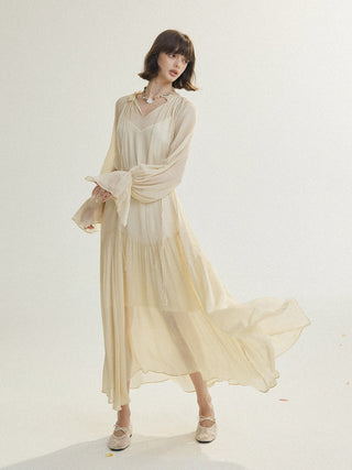 Whisper Chiffon Dress Set