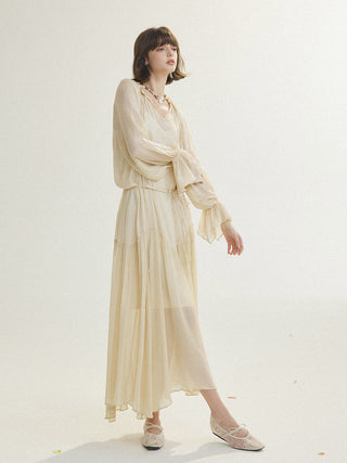 Whisper Chiffon Dress Set