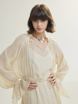 Whisper Chiffon Dress Set