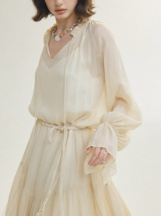 Whisper Chiffon Dress Set
