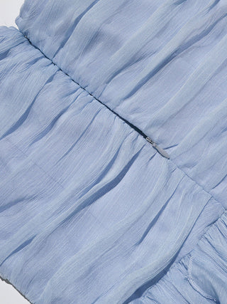 Windy Ruffle Long Dress