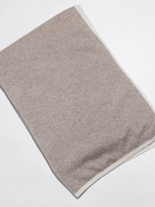 Wool Cashmere Muffler Beige