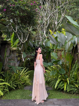 Lumiel Ruffle Maxi Dress