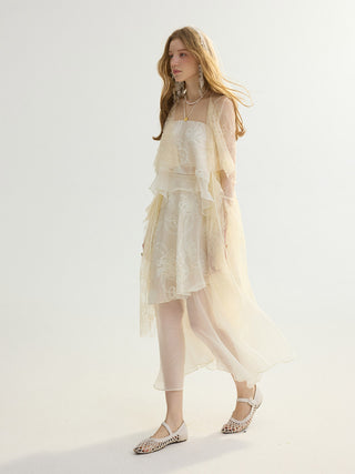 éclore Layered Maxi Skirt