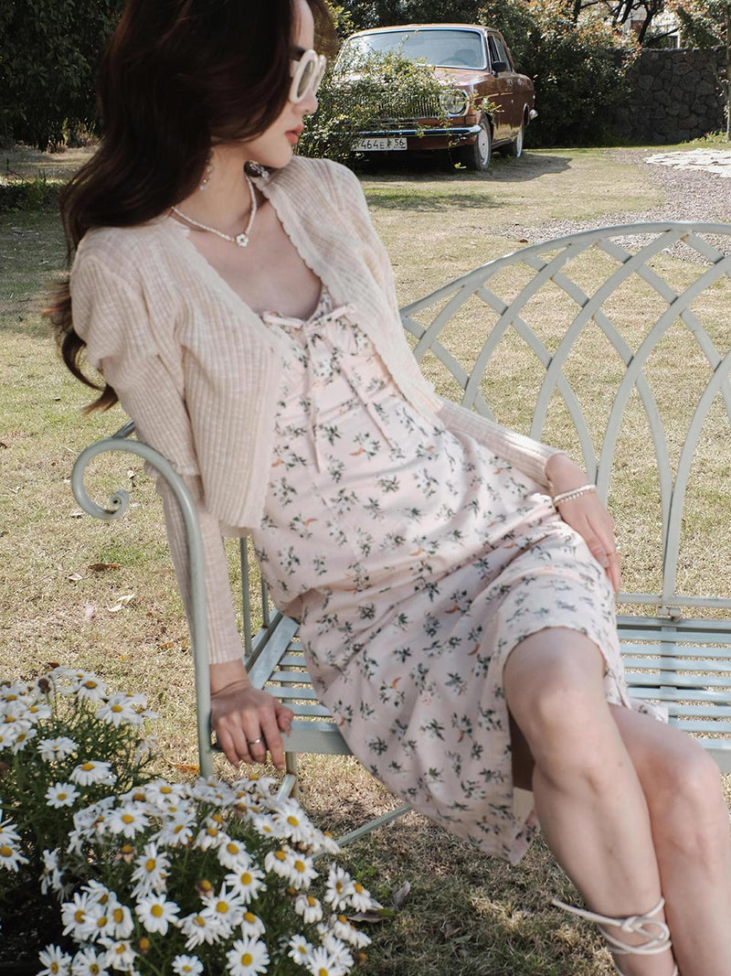 Summer knit cardigan - SINCETHEN