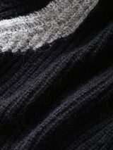Bonita Color Knit Cardigan (Black)